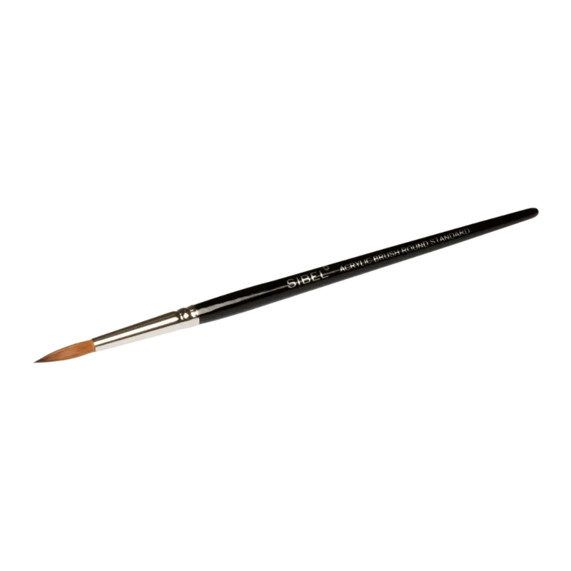 Pinceau pour les ongles "rond standard" de SIBEL