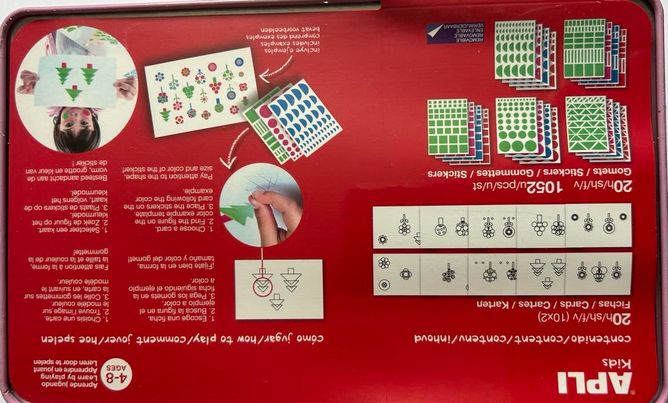 APLI KIDS KIT DE STICKERS 4+