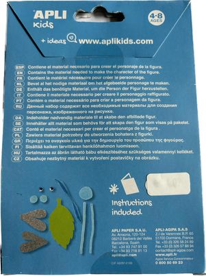 APLI KIDS KIT DE BRICOLAGE, LA LIBELLULE 4+