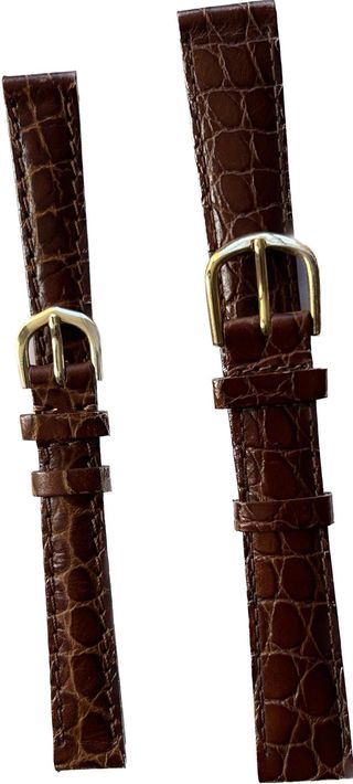 BRACELET DE MONTRE MARRON CUIR FB
