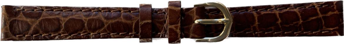 BRACELET DE MONTRE MARRON CUIR FB