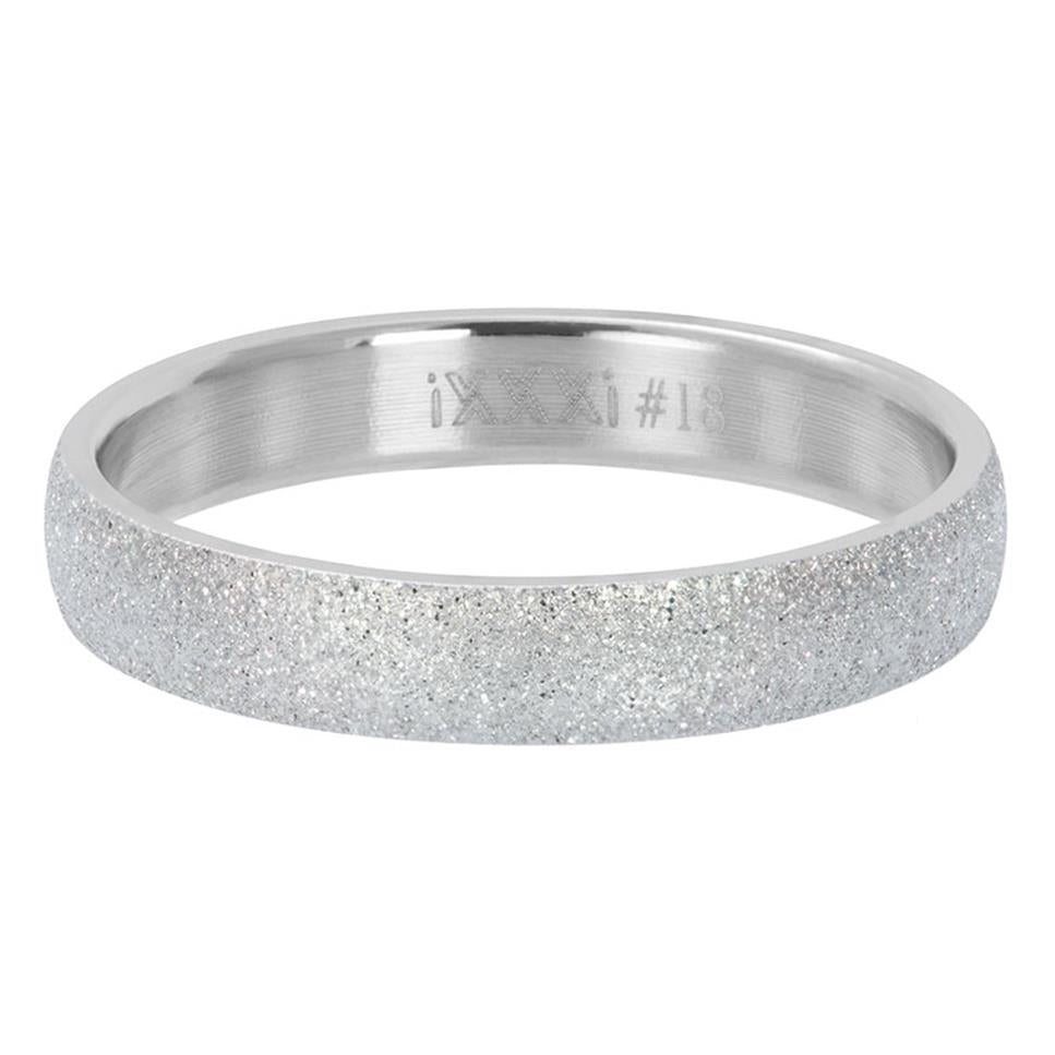 BAGUE IXXXI 4 MM Argent
