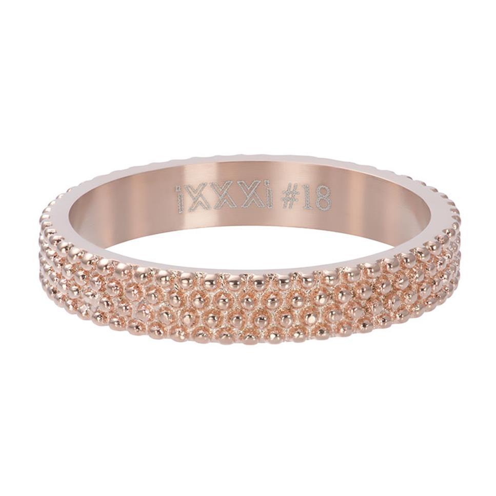 BAGUE IXXXI 4 MM Or rose