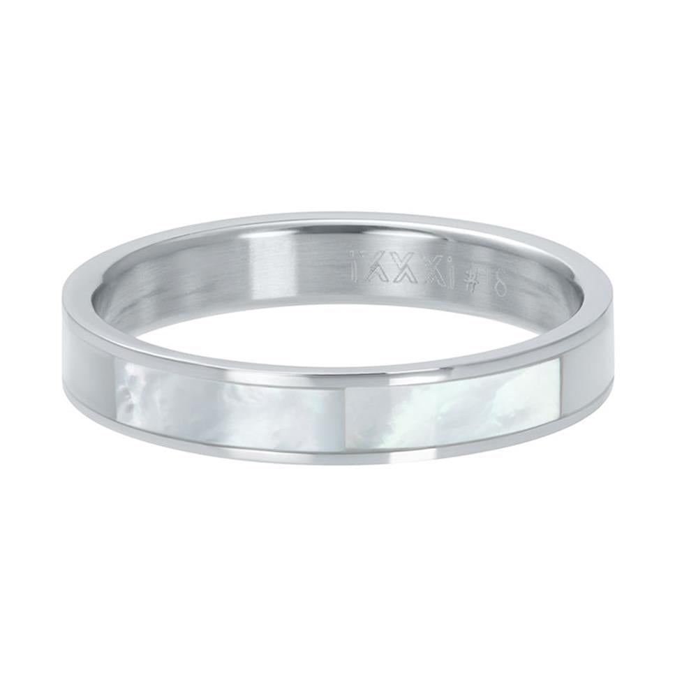 BAGUE IXXXI 4 MM Argent