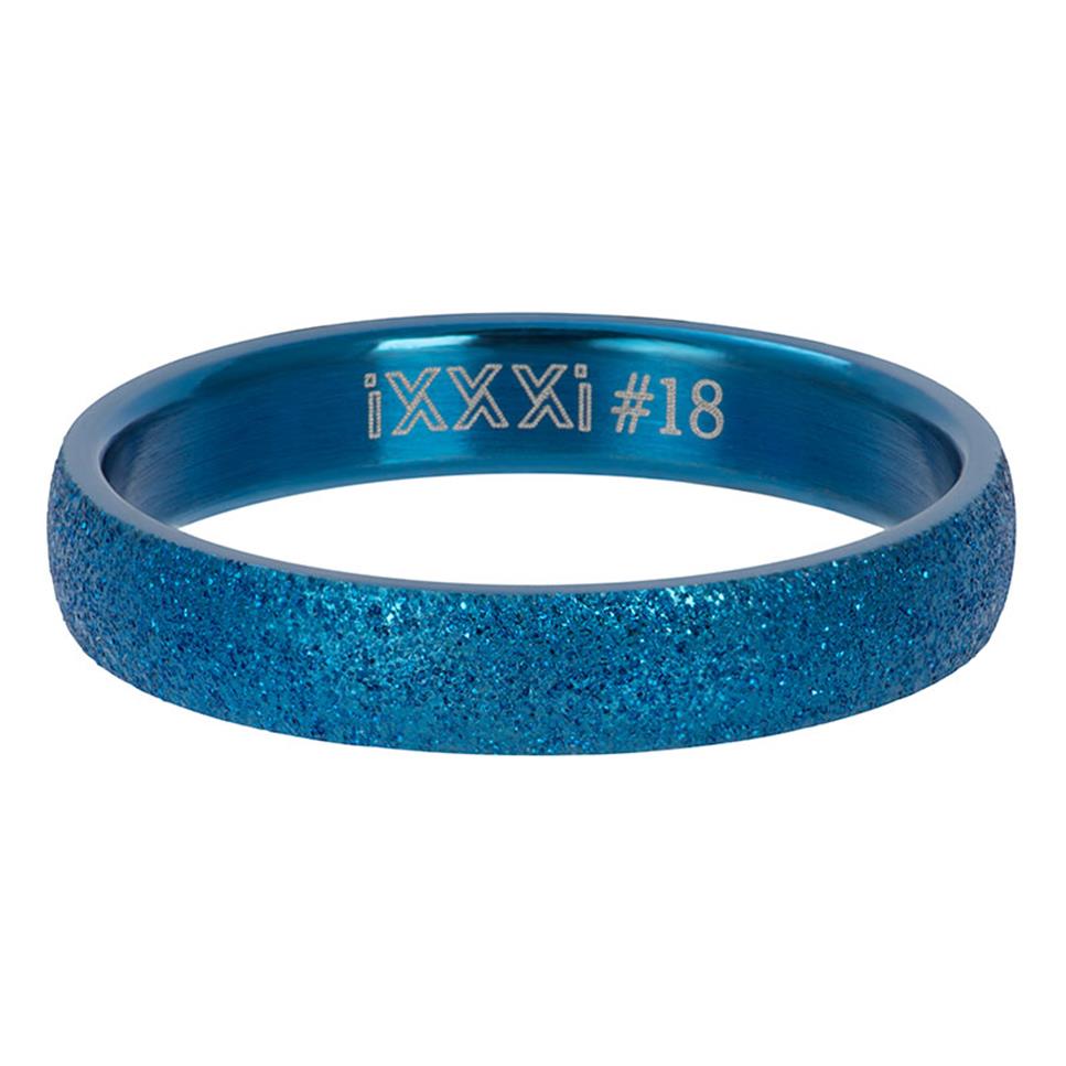 BAGUE IXXXI 4 MM BLEUE