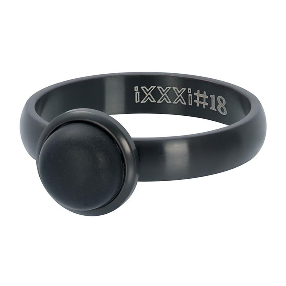 BAGUE IXXXI 10 MM Noire