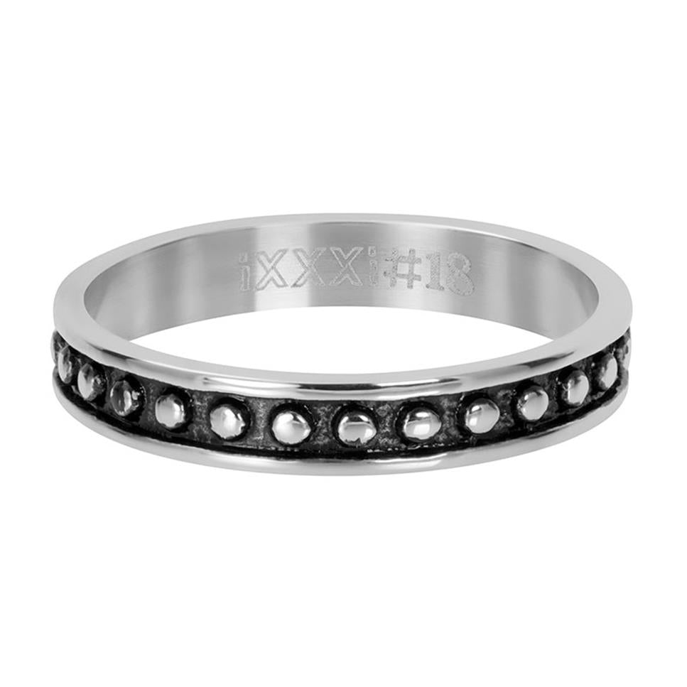 BAGUE IXXXI 4 MM Argent