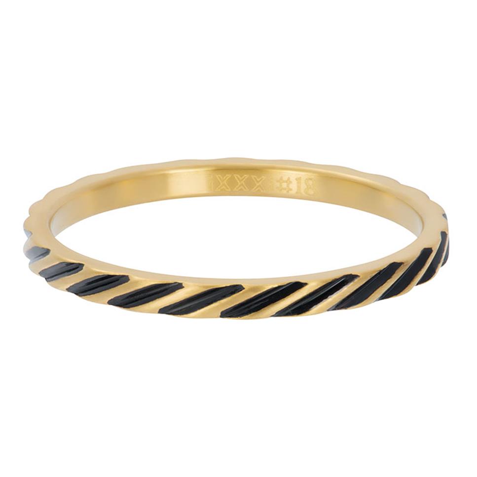 BAGUE IXXXI 2 MM SLANTING STRIPES