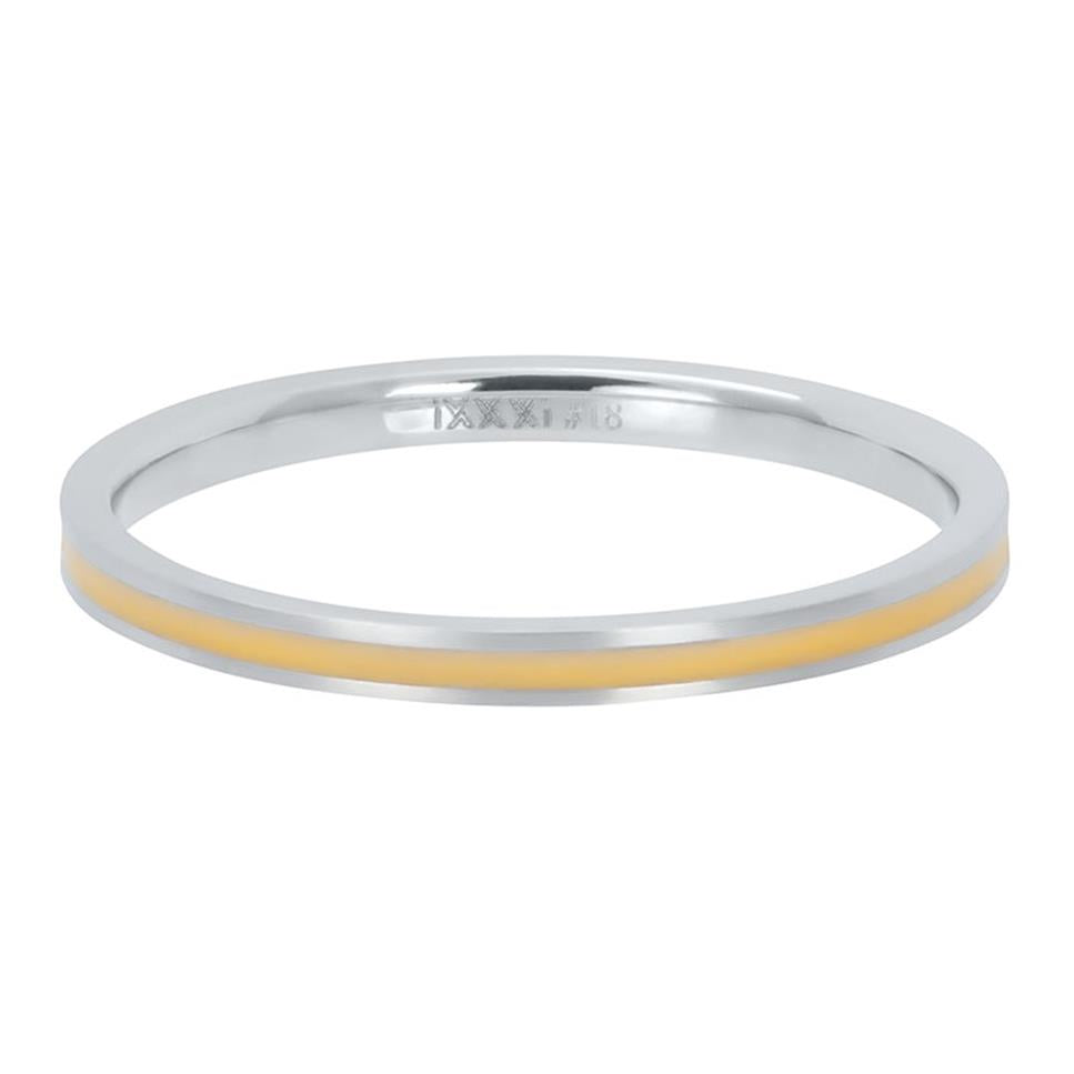 BAGUES IXXXI 2 MM Argent jaune