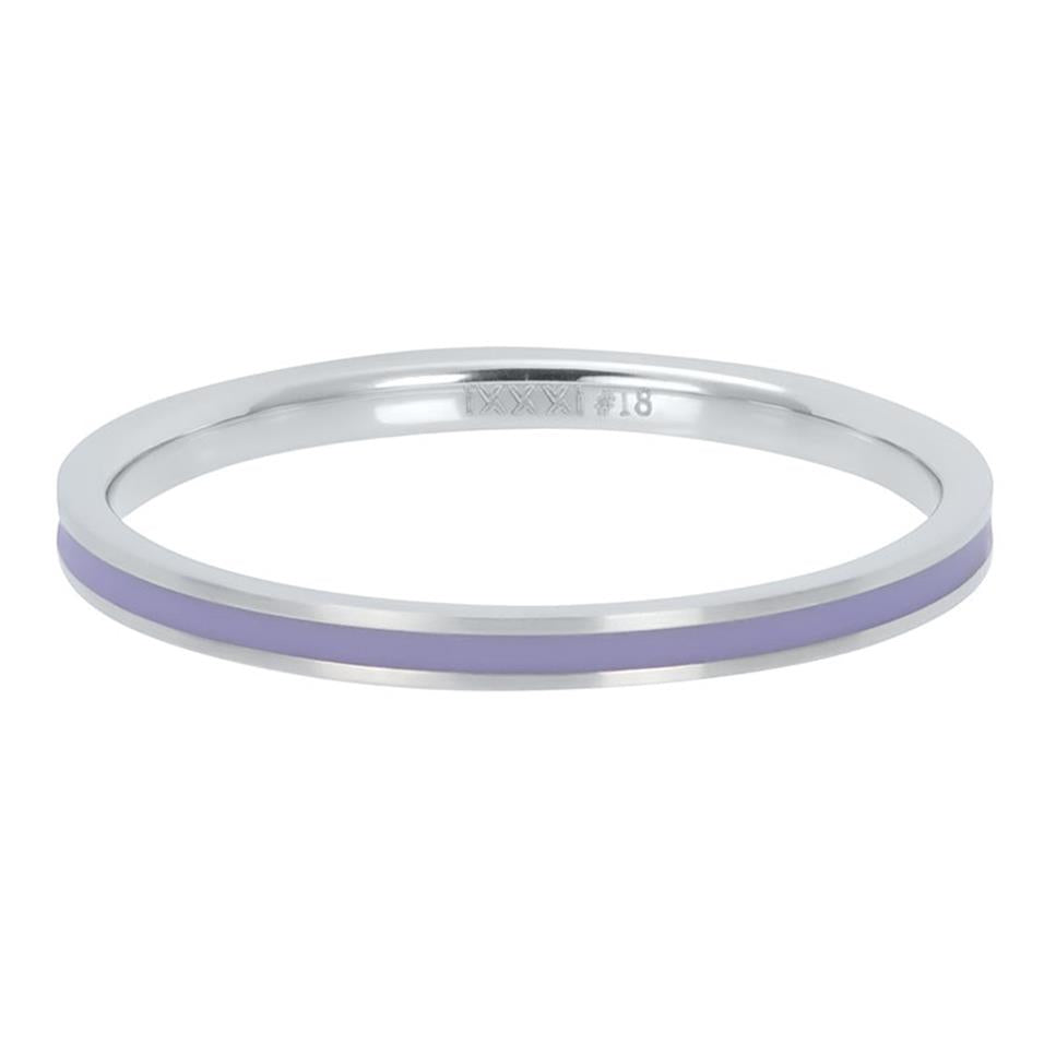 BAGUE IXXXI 2 MM Argent