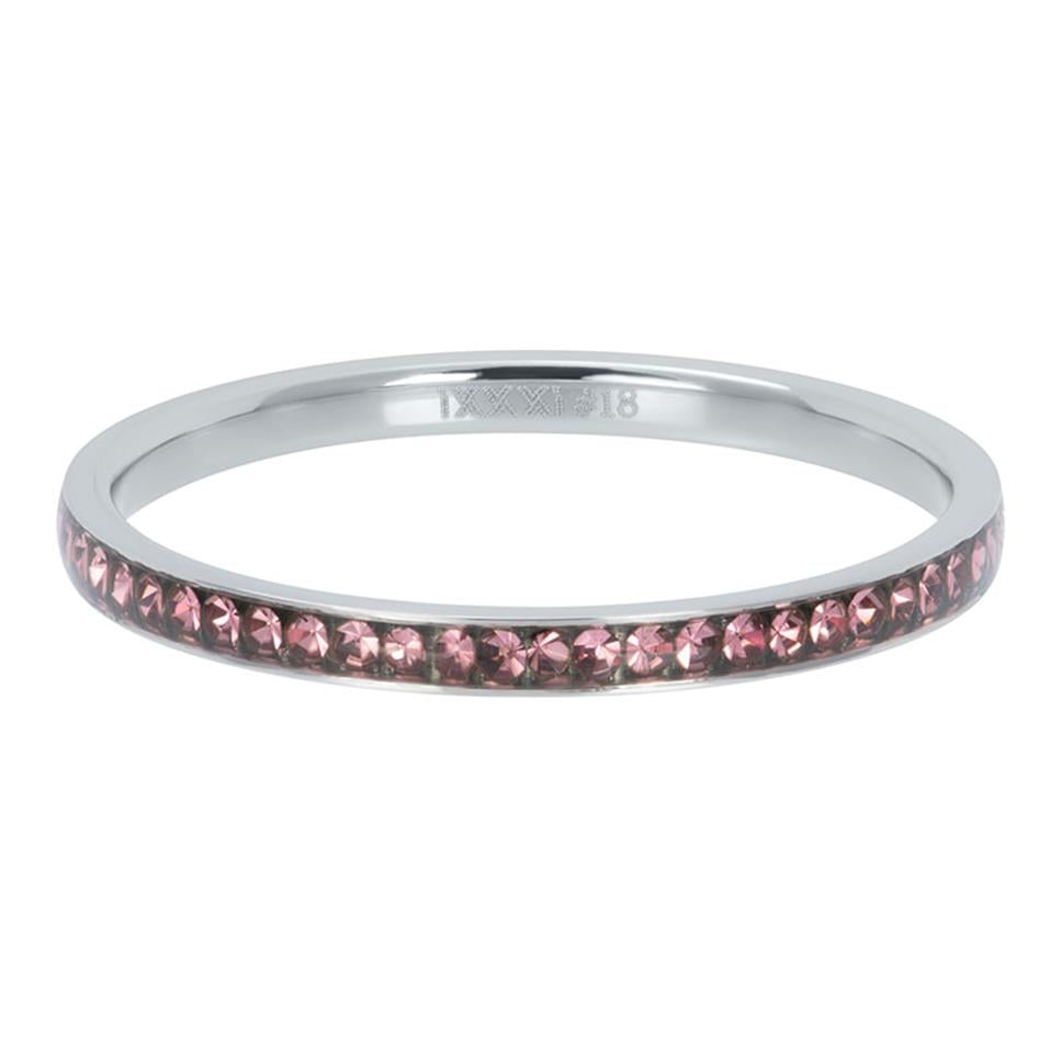 BAGUE IXXXI 2 MM Argent