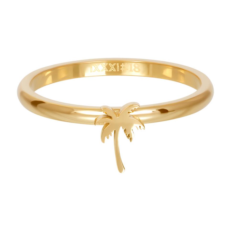 BAGUE IXXXI 2 MM PALMIER Or