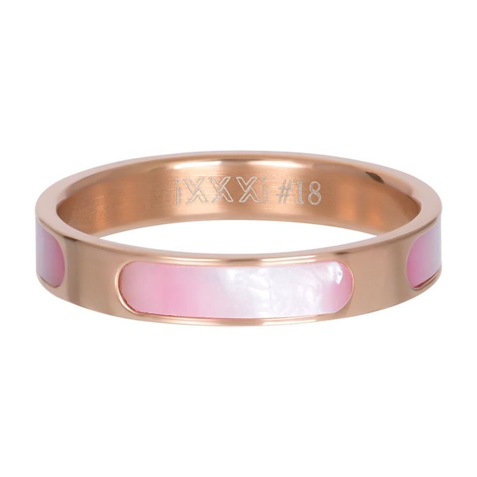 BAGUE IXXXI 4 MM Or rose