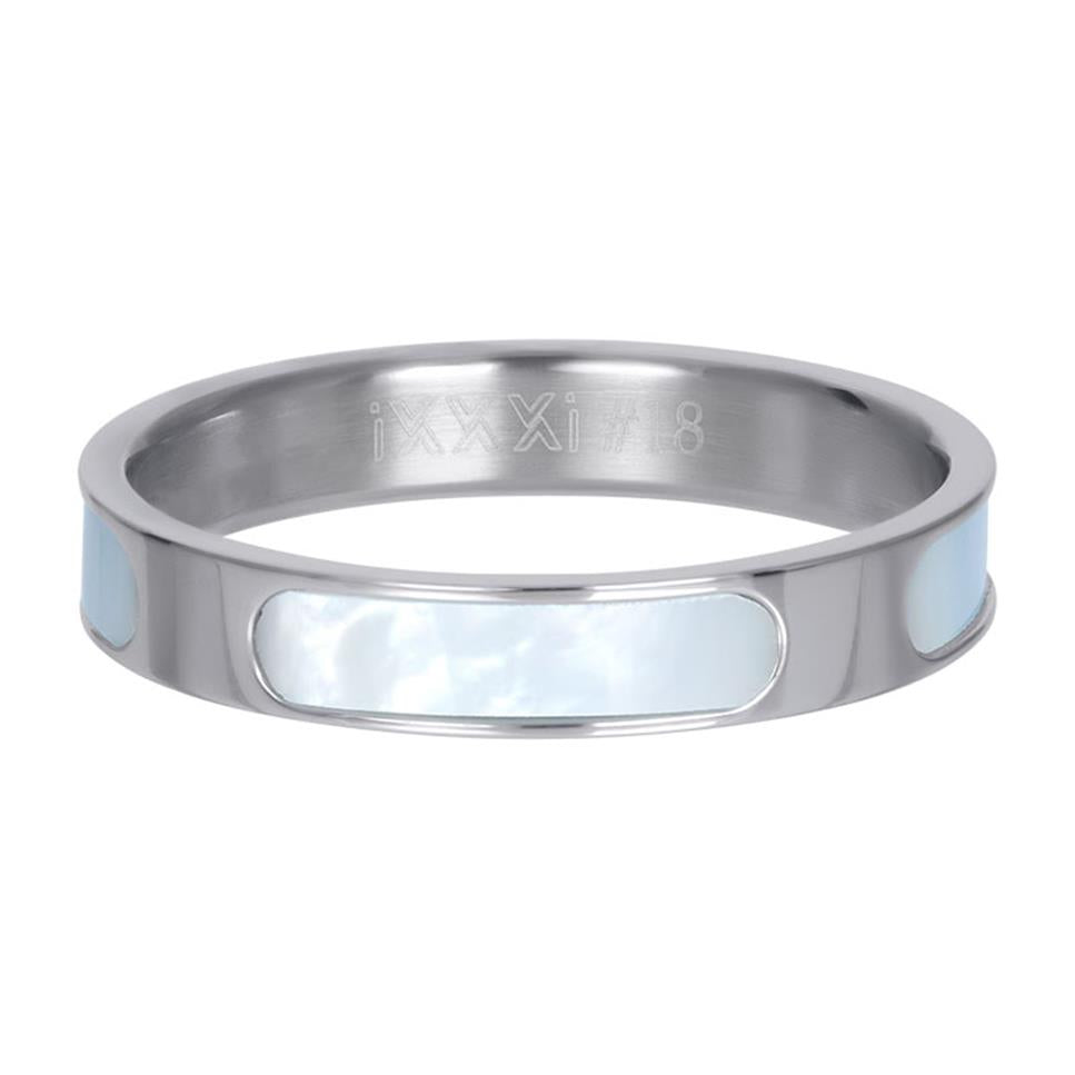 BAGUE IXXXI 4 MM Argent