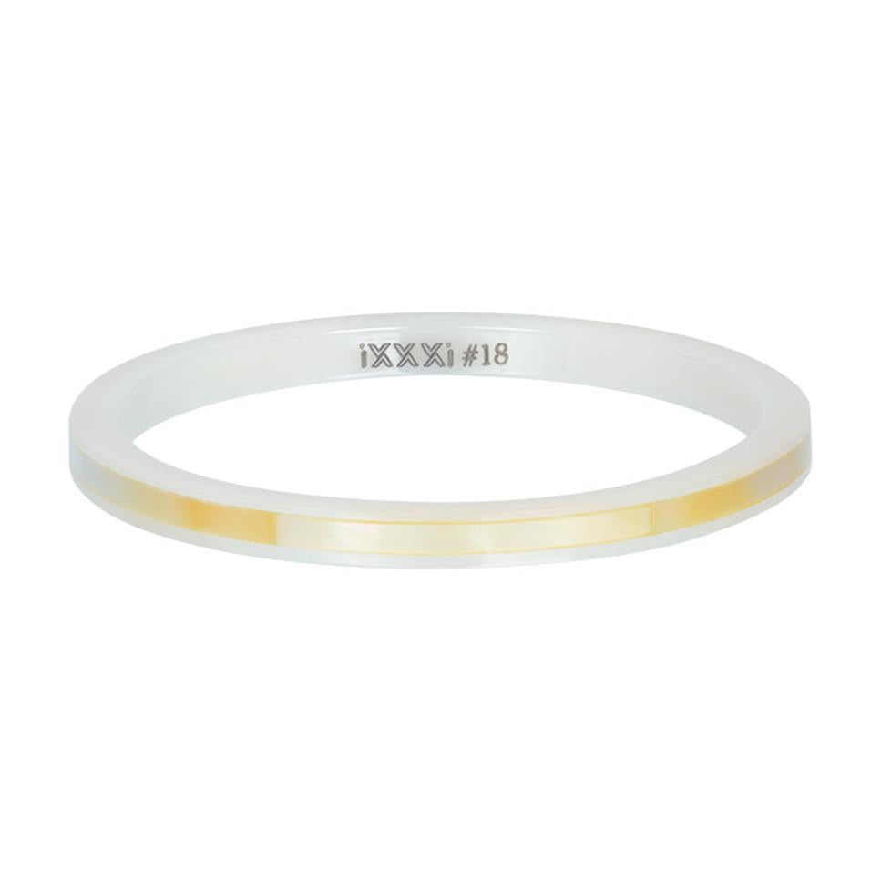 BAGUE IXXXI 2 MM Jaune