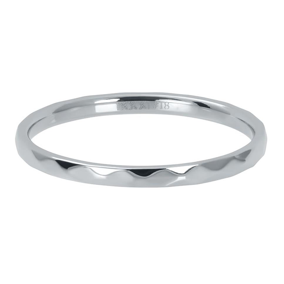 BAGUE IXXXI 2 MM Argent