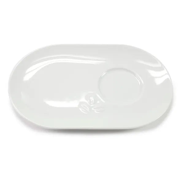Sous tasse blanche BRUYNOOGHE pour tasse de 6.5cl