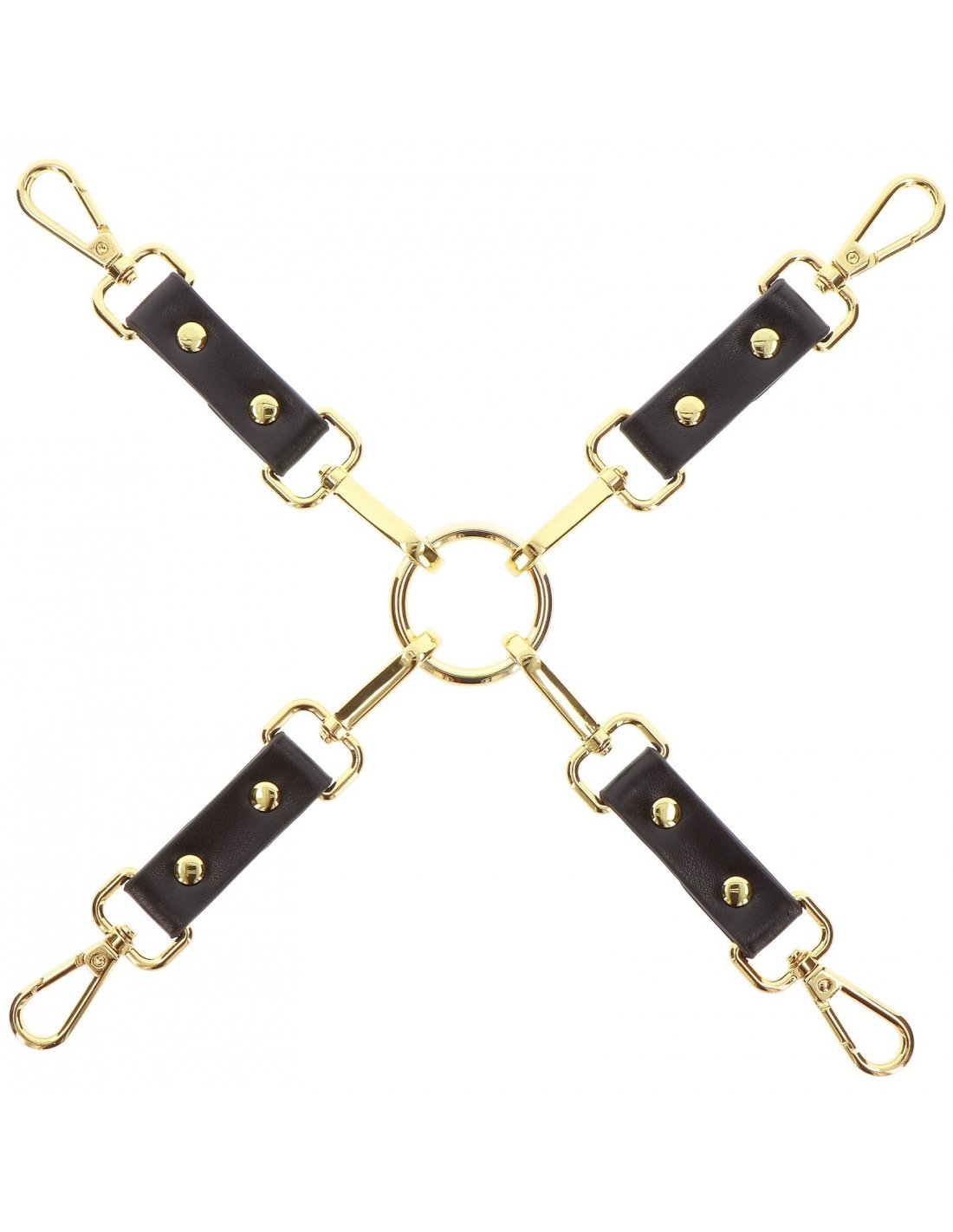 Attaches en croix HOGTIE VOGUE Noires TABOOM