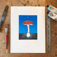 PAPER FILIGREE N°5 DEVIOUS FLY AGARIC 8+