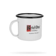 Tasse emmaillée à Votka KETEL ONE 37cl