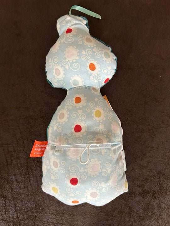 DOUDOU MUSICAL PETROLINE 27cm Collection L'OISEAU BATEAU CREATEUR