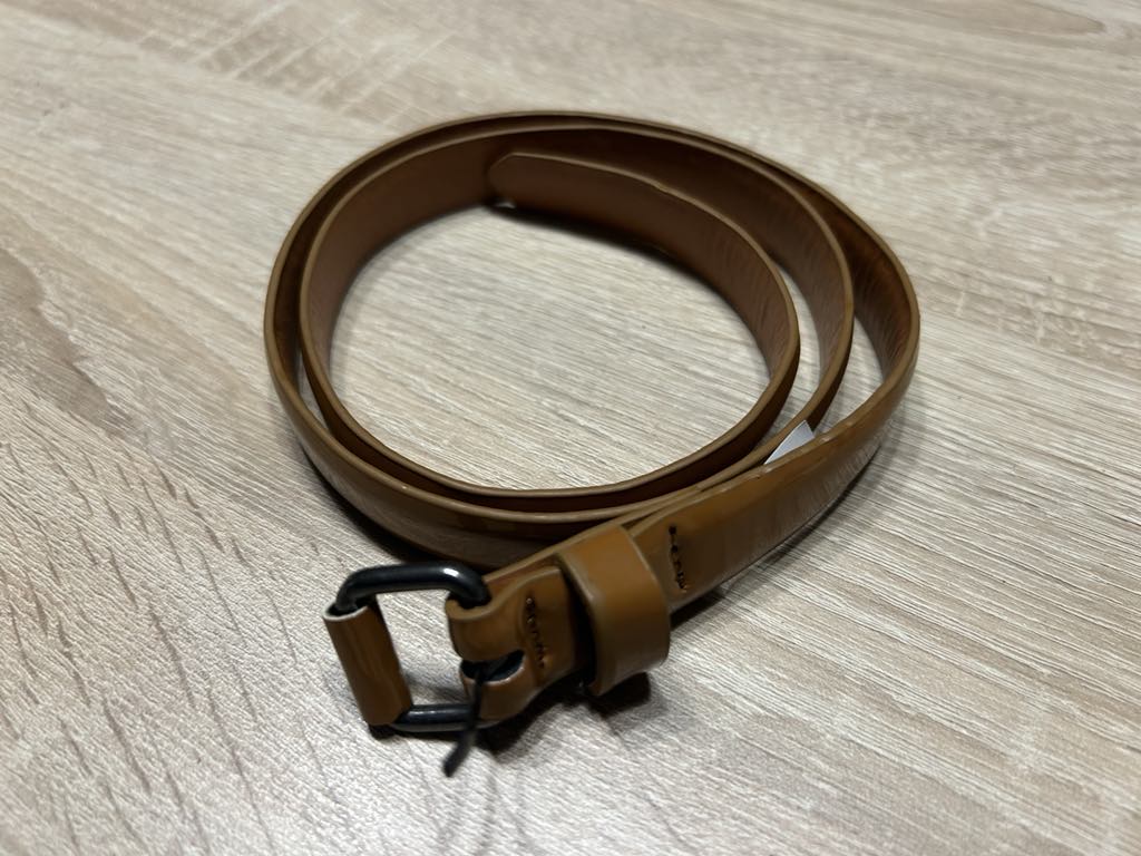 Ceinture brillante caramel Fashion