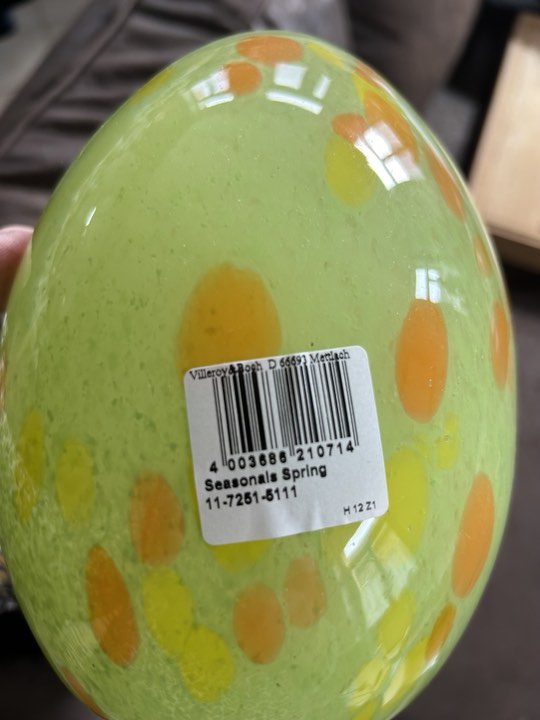 OEUF GM DE VILLEROY ET BOCH