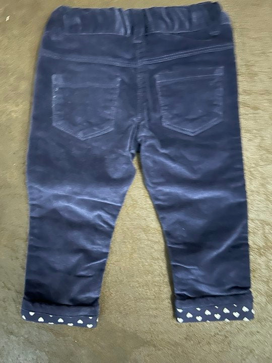 PANTALON VELOURS MARINE Z KIDS