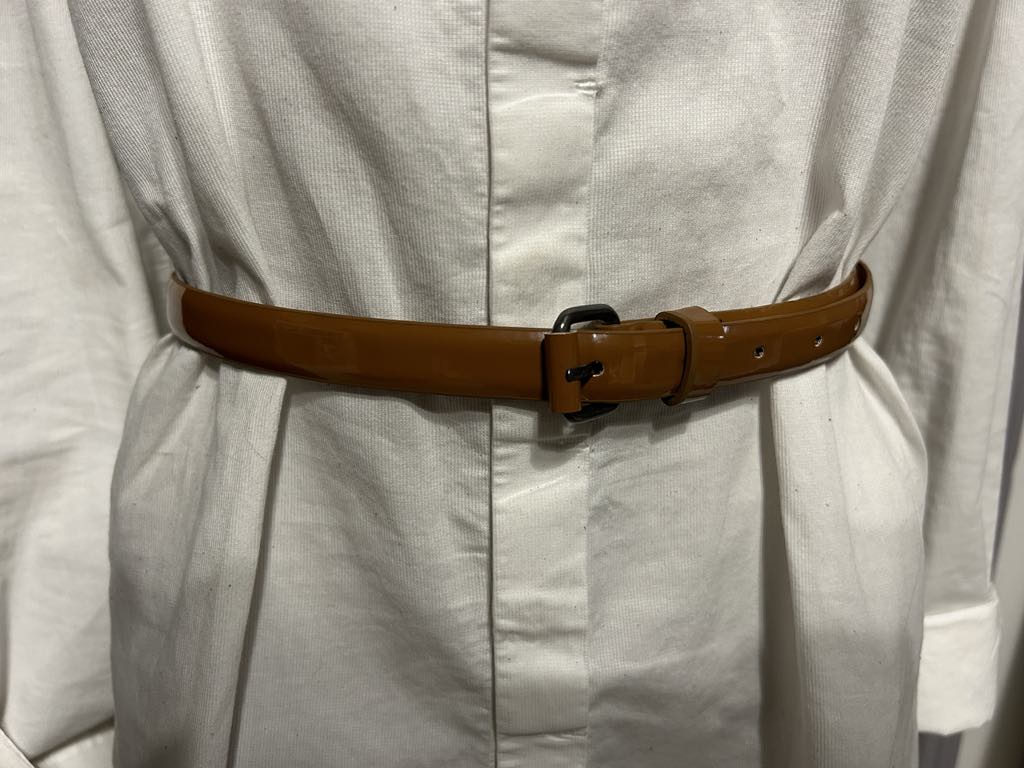 Ceinture brillante caramel Fashion