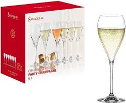 Lot de 6 flutes à champagne 16cl SPIEGELAU