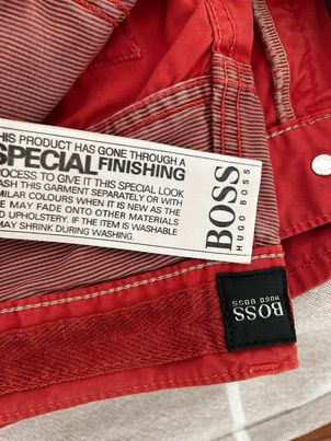 Jean rouge HUGO BOSS