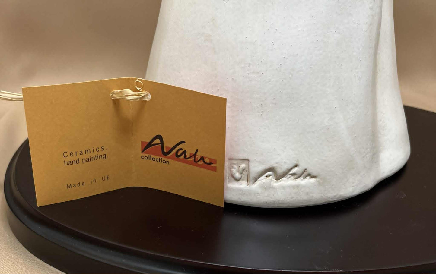 Statue grise anthracite ou blanche "la mère et l'enfant" de Tosal (13.5+44+12)