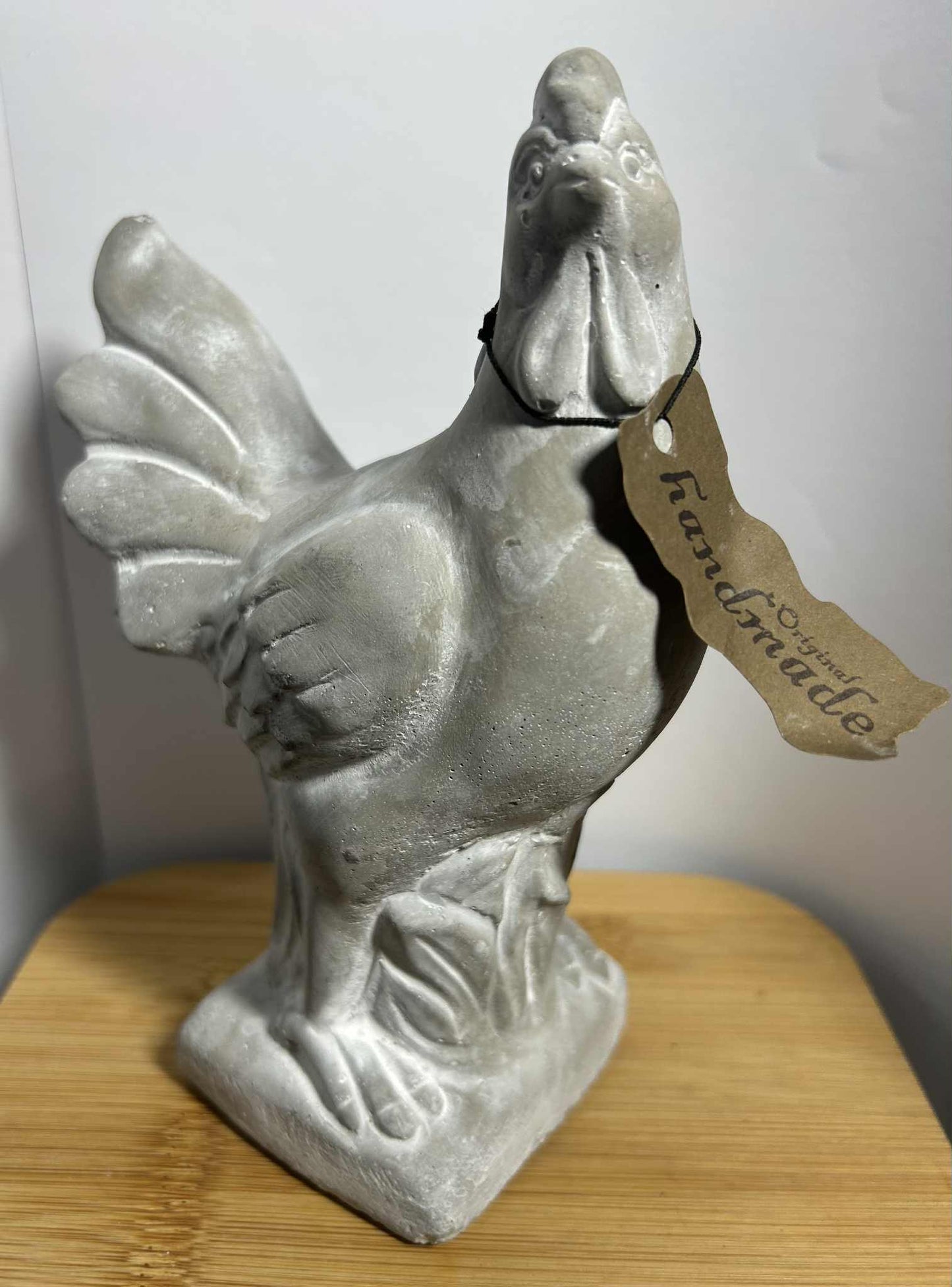 Coq en plâtre hand made collection Goldbach de GmbH (18 cm)