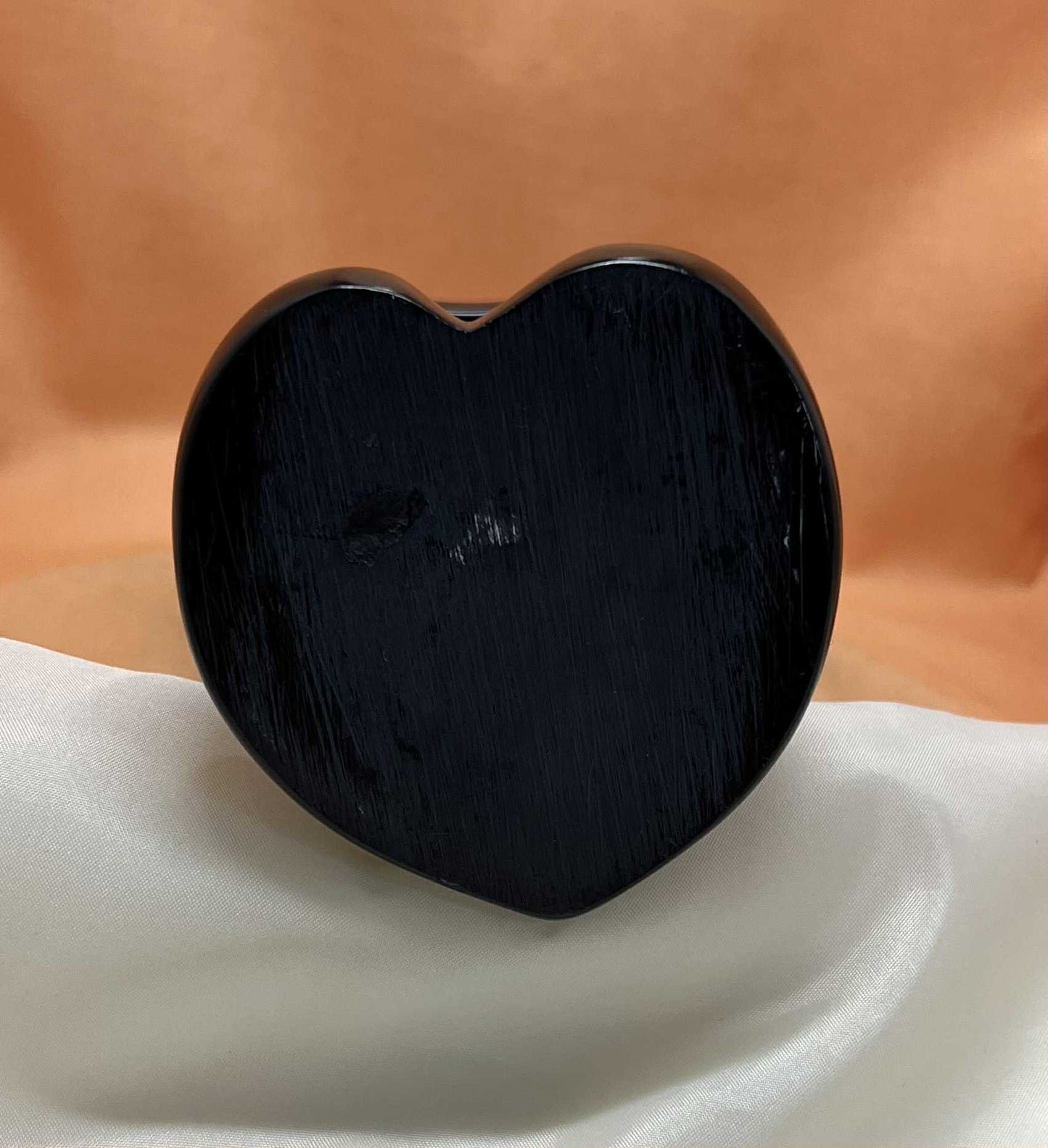 Statue africaine en stéatite représentant 2 amoureux, fabriquée au Kenya et commercialisée par GmbH(9.5*21cm)