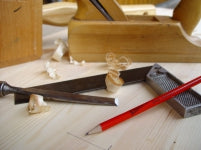 Crayon de charpentier par 12 pièces. mine 2H