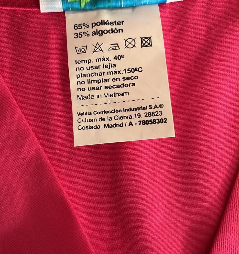 Tunique médicale à enfiler Fuchsia taille XL NEWWORK