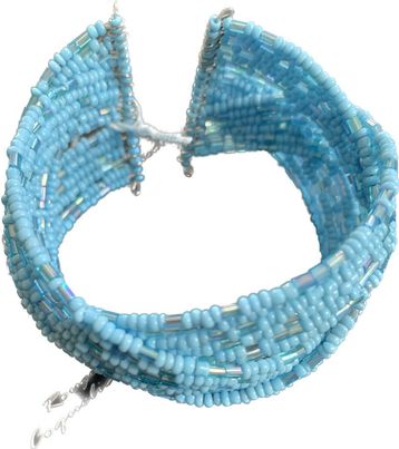 BRACELET ROSE METAL 1