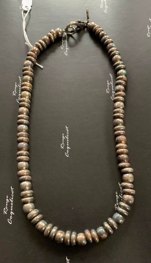 COLLIER ROSE METAL