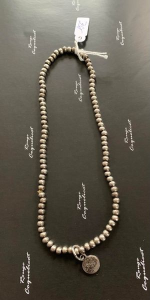 COLLIER ROSE METAL 20