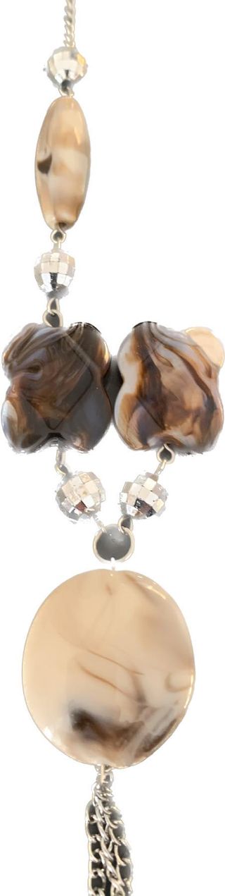 COLLIER ROSE METAL 2