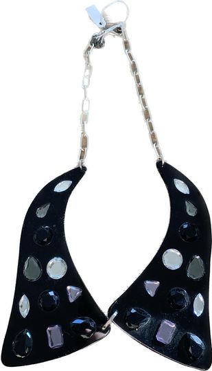 COLLIER ROSE METAL 3