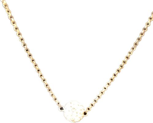 COLLIER ROSE METAL