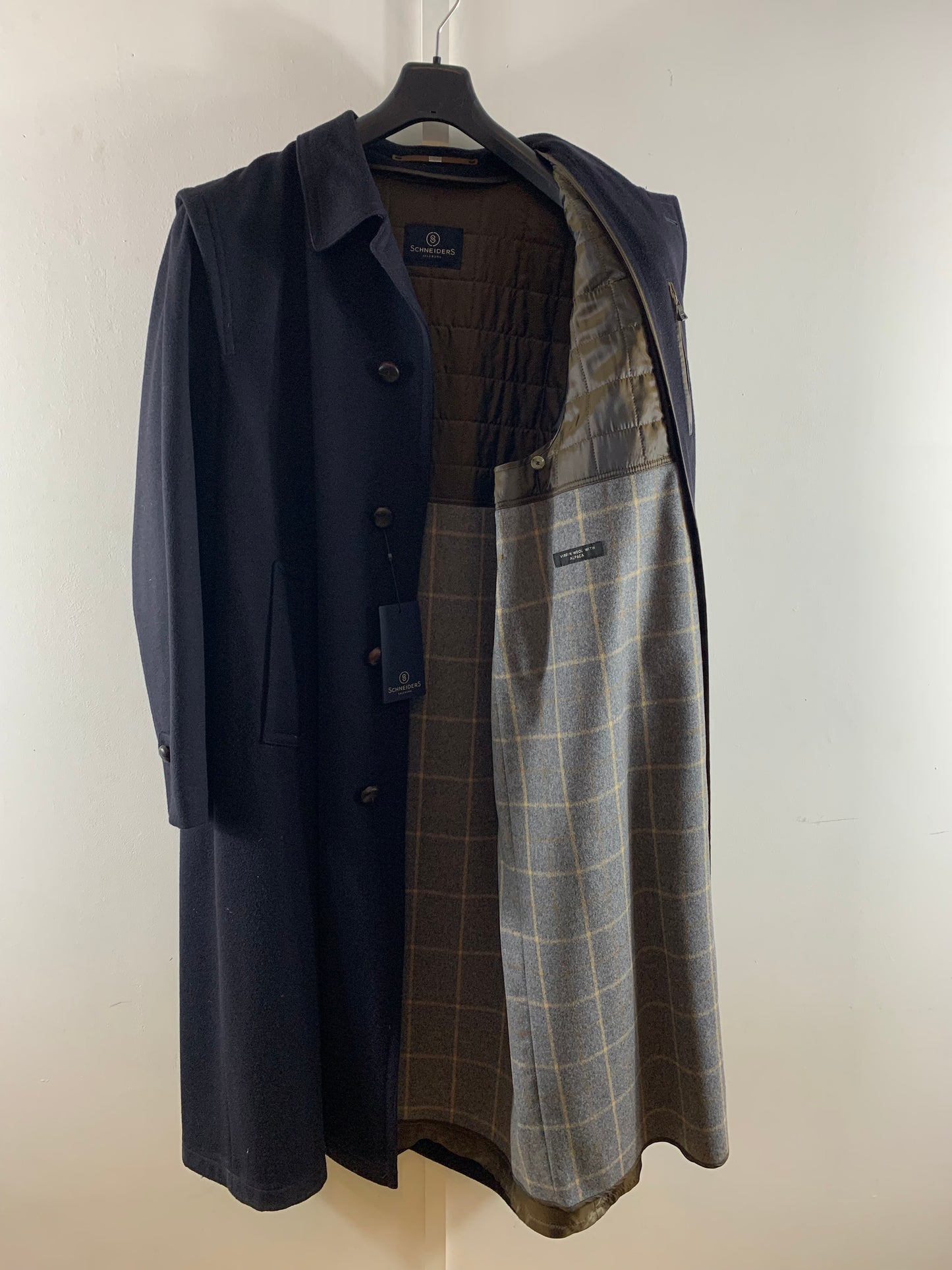 MANTEAU SCHNEIDERS collection Navy