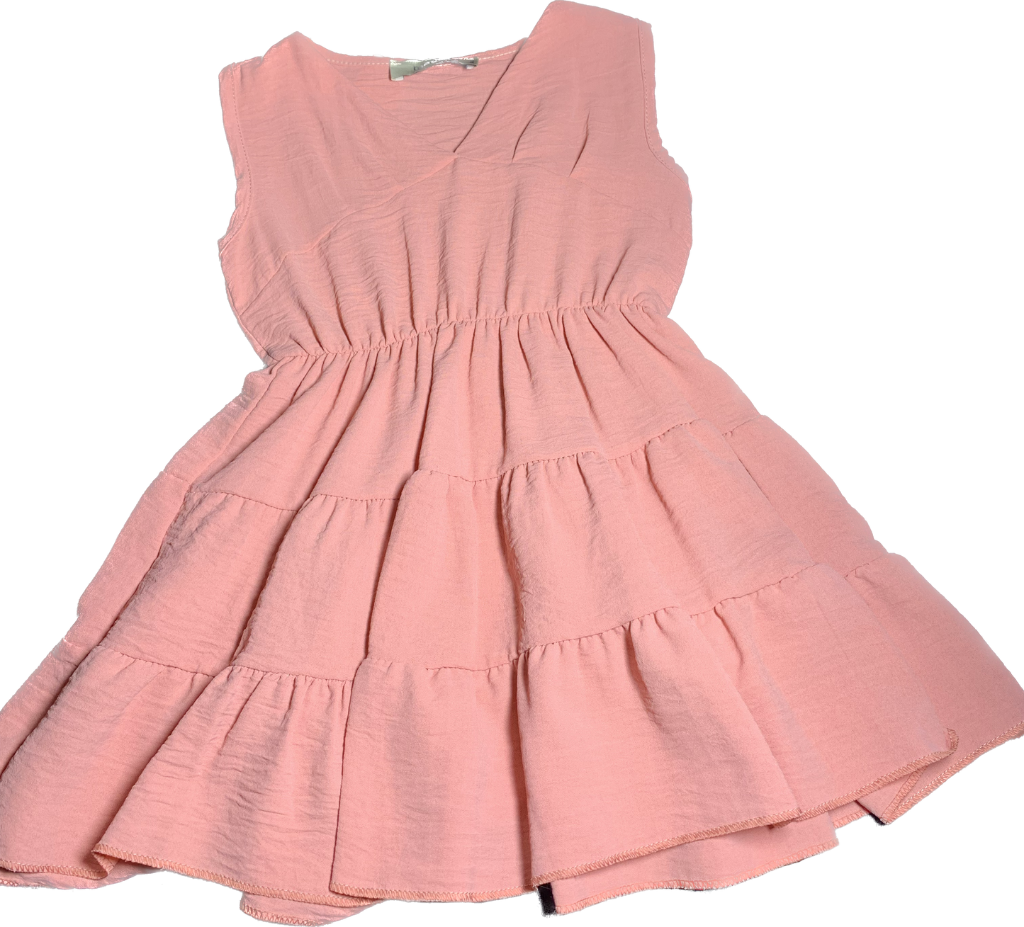 ROBE SANS MANCHES A VOLANTS MAELYS