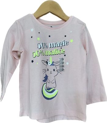 TEE SHIRT MOTIF 50% MAGIE 50% MALICE