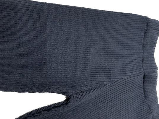 PANTALON BLEU MARINE COTELE