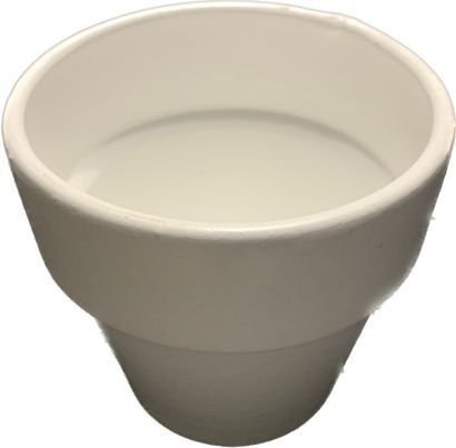 CACHE POT BLANC