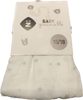 COLLANTS BABY BLANCS GRAIN DE BLE