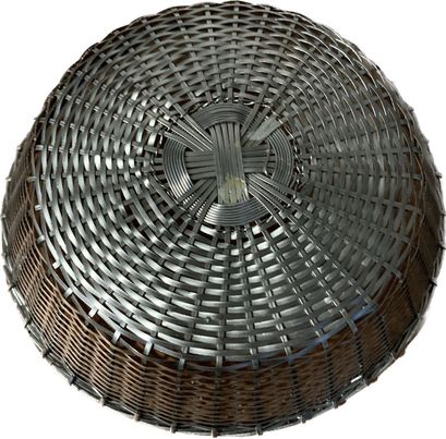 CORBEILLE METAL RONDE