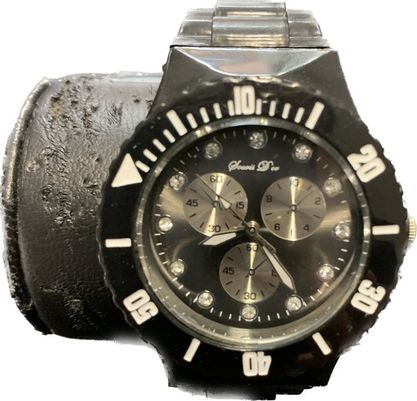MONTRE ROSE METAL